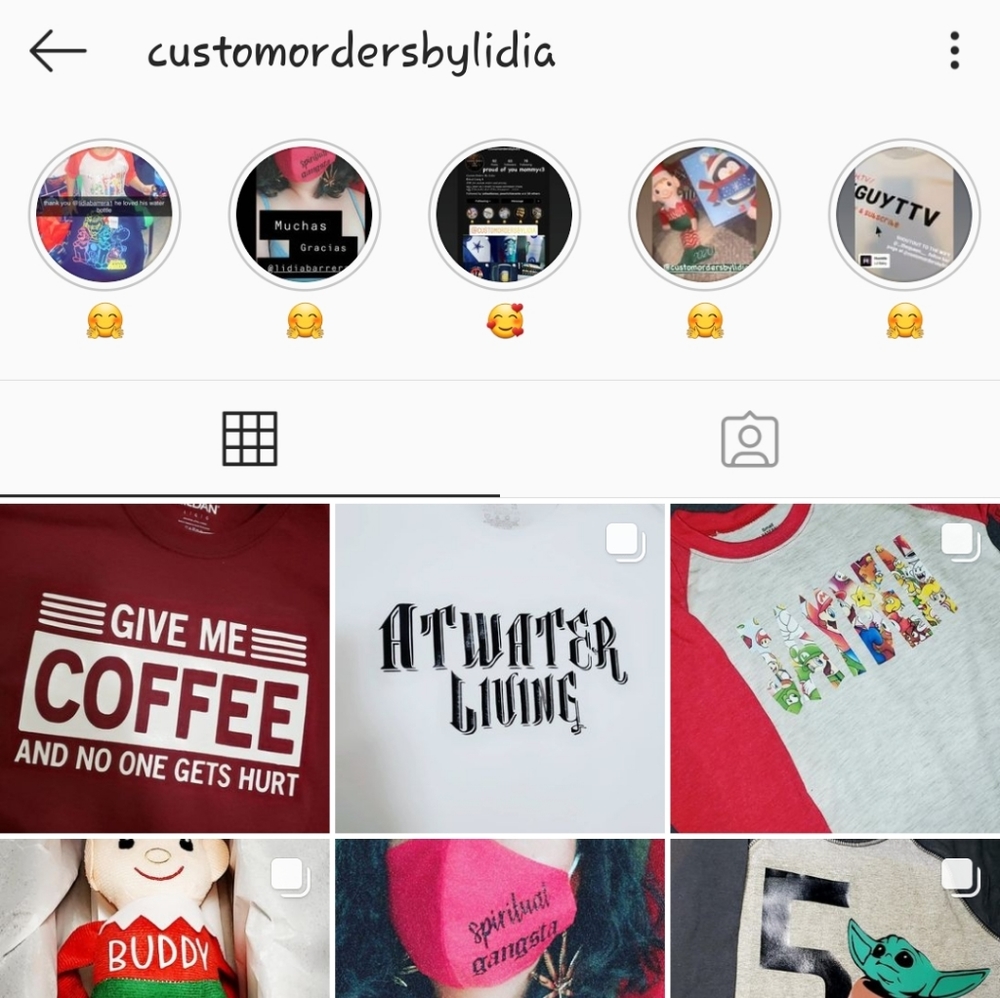 Custom orders by Lidia